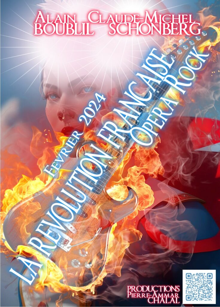 Affiche du spectacle "La Révolution Française" 2024